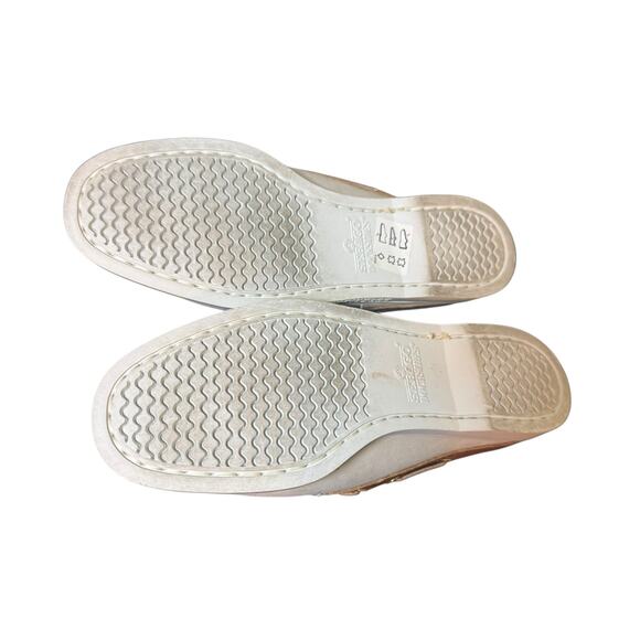 Sebago Docksides Size 7.5 Tan and Brown Slip On Mule Boat Deck Shoes - Picture 5 of 5